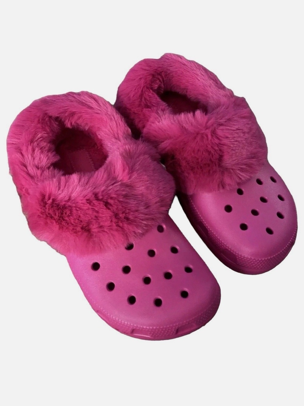 CROCS classic mammoth clog candy pink rose bobon w9 m7